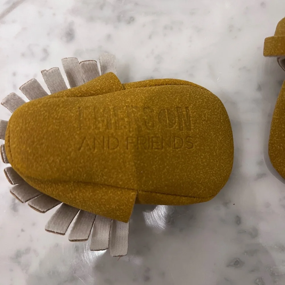 Emerson and Friends Brand New Baby Moccasins